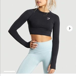 Gymshark Vital Seamless Long Sleeve Crop Top